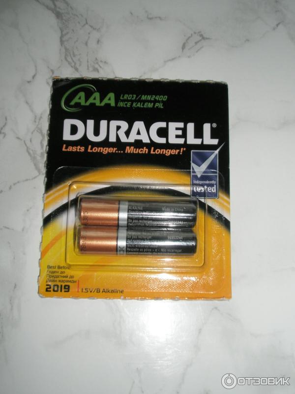 Батарейки Duracell AAA фото