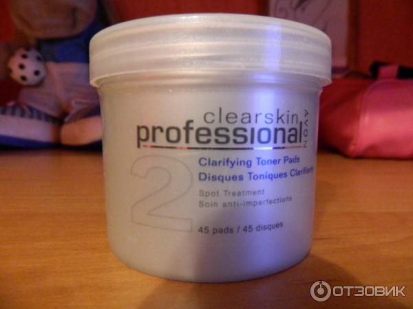 Очищающие подушечки для лица Avon Clearskin Professional с тонизирующим эффектом фото