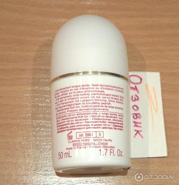 Дезодорант Clarins Gentle Care Roll-On Deodorant фото