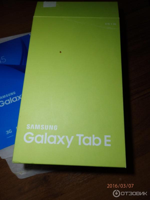 Планшет Samsung Galaxy Tab E 9.6 T561 фото