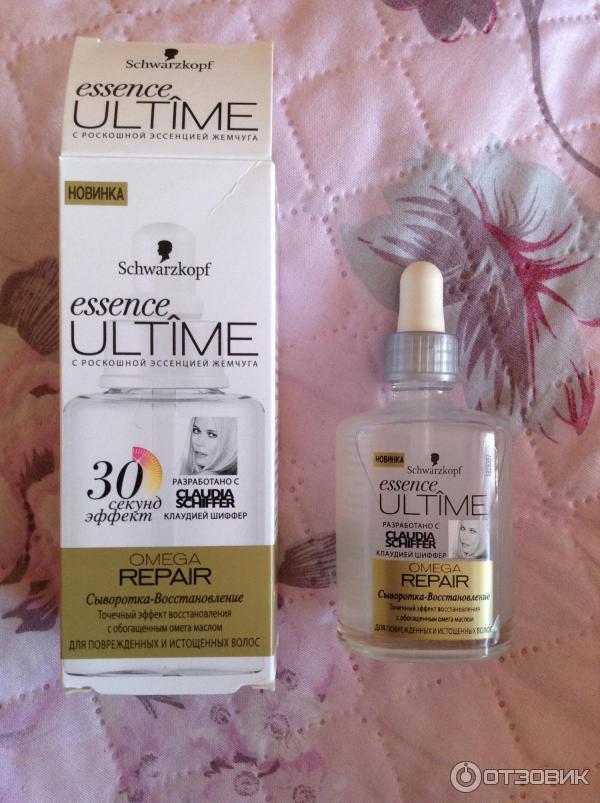 Сыворотка-восстановление Schwarzkopf Essence Ultime Serum Omega Repair для волос фото