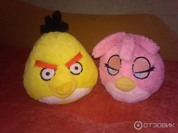 Плюшевые игрушки Angry birds фото