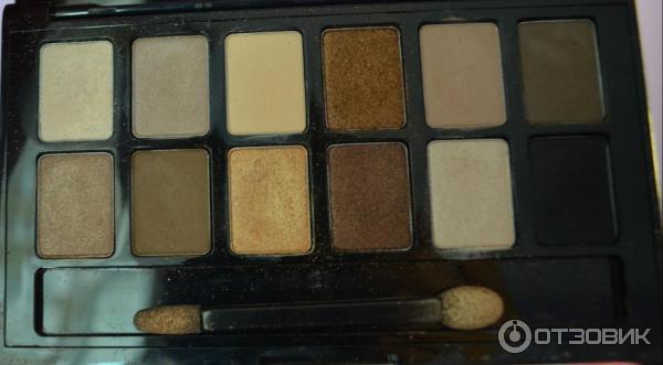 Палетка теней Maybelline The Nudes eyeshadow palette фото