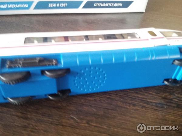 Отзыв о Игрушка Поезд Сапсан РЖД "Технопарк" | жаль что один вагон
