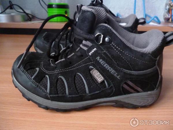 Детские демисезонные ботинки Merrell Chameleon Mid-Height Hiking Shoe фото