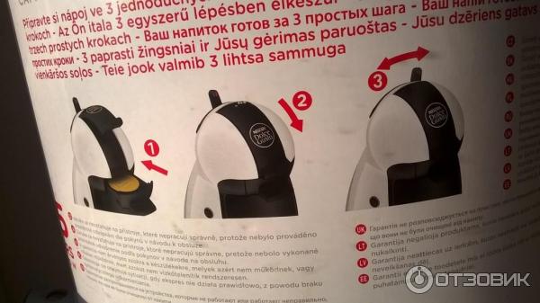 Кофемашина капсульная Krups KP-1002 Piccolo Nescafe Dolce Gusto фото