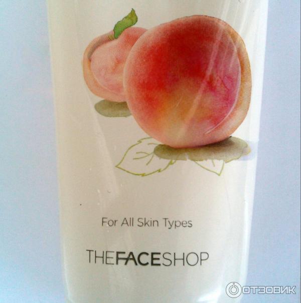 Дизайн упаковки Средства для снятия макияжа Персик The Face Shop Herb Day 365 Cleansing Foam Peach