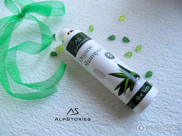 Organic Shampoo Aloe Vera AlpStories Органический шампунь с алоэ вера фото