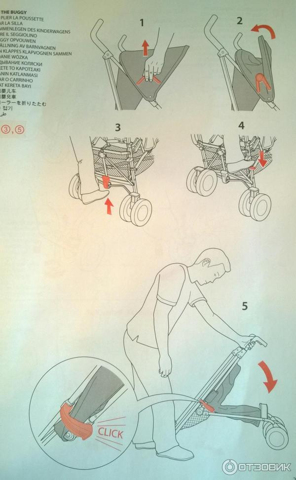 Схема складывания
