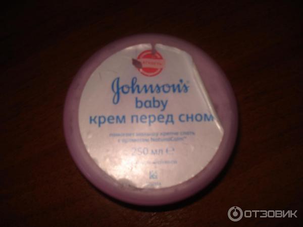 Крем перед сном Johnson's Baby фото