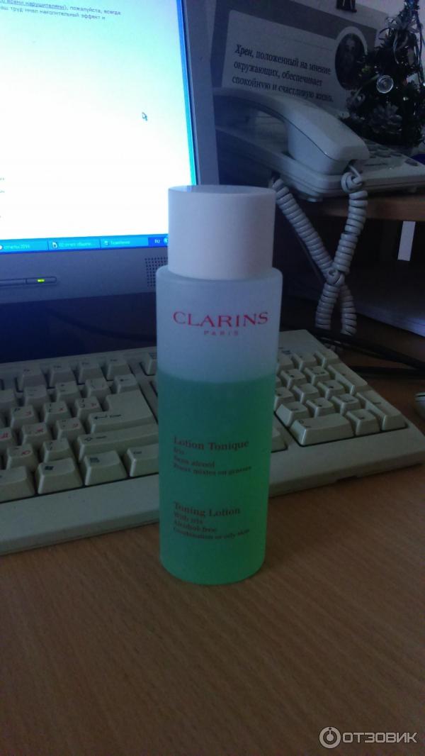 Тоник Clarins Toning Lotion With Iris фото