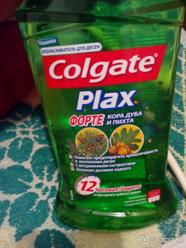 Ополаскиватель для десен Colgate Plax форте Кора дуба и пихта фото