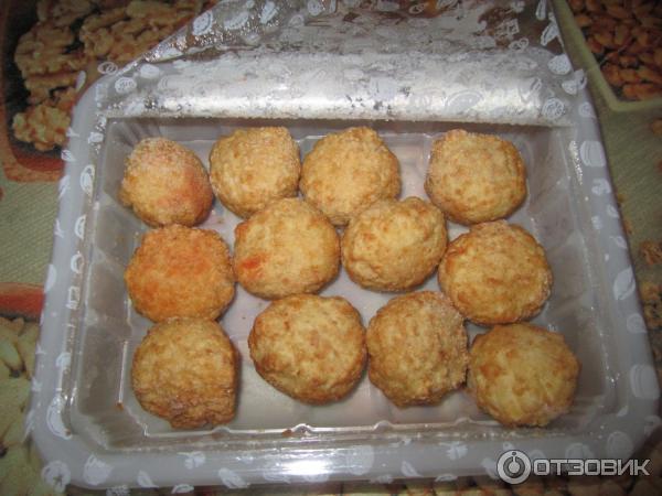 Круггетсы Мясная галерея Горячая штучка с сырным соусом фото