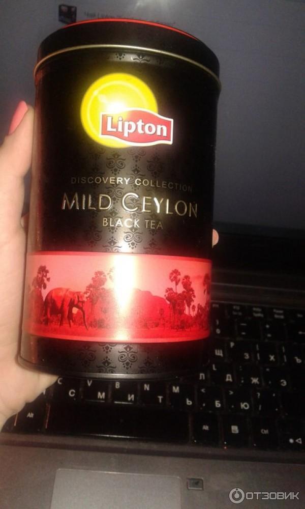 Чай черный Lipton Mild Ceylon Discovery Collection фото