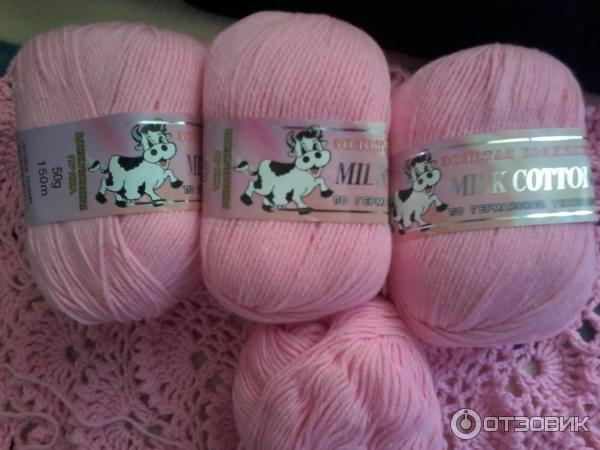 Пряжа Color City Milk Cotton фото