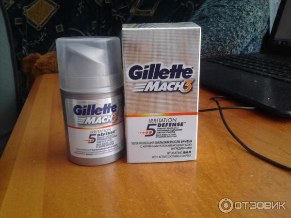 Бальзам после бритья Gillette Mach 3 фото