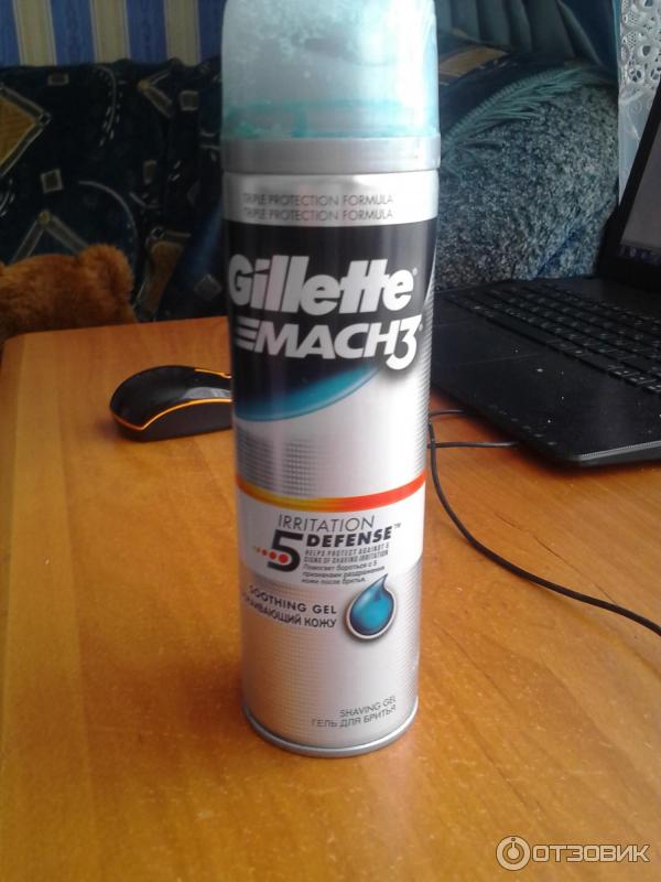 Бальзам после бритья Gillette Mach 3 фото