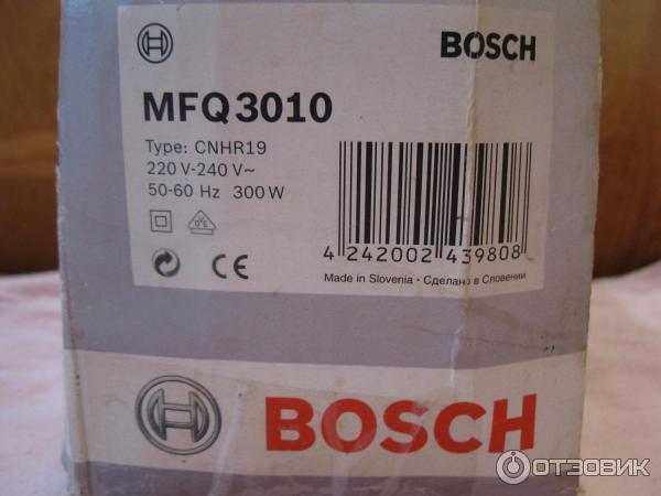 Миксер Bosch MFQ 3010 фото