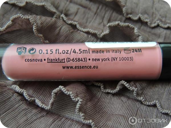 Essence XXXL 05 velvet rose матовый блеск для губ