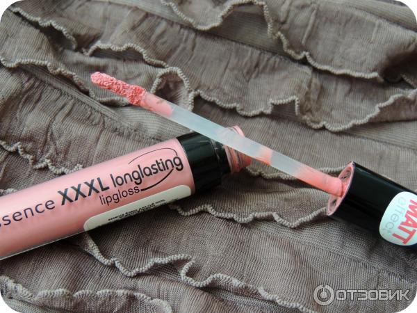 Essence XXXL 05 velvet rose матовый блеск для губ