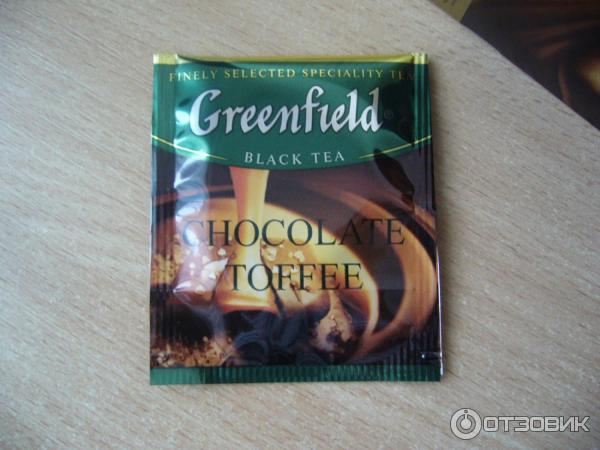 Чай Greenfield Chocolate Toffee в пакетиках фото