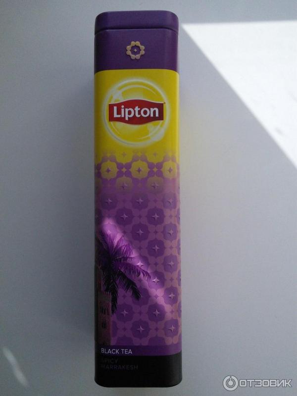 чайный набор Lipton Limited Edition, черный байховый чай с кусочками имбиря