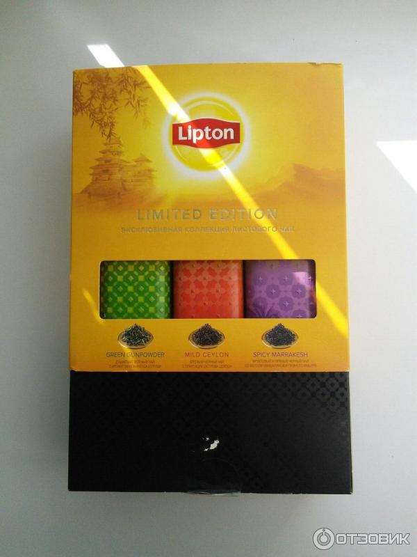 чайный набор Lipton Limited Edition