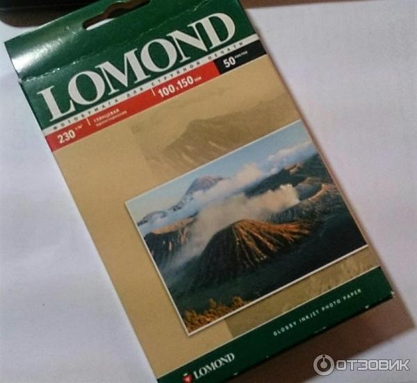 Фотобумага Lomond Glossy