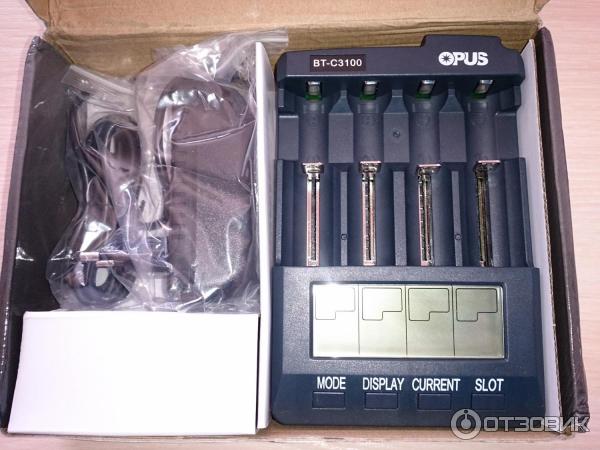 Универсальное интеллектуальное зарядное устройство OPUS BT-C3100 v 2.2 фото