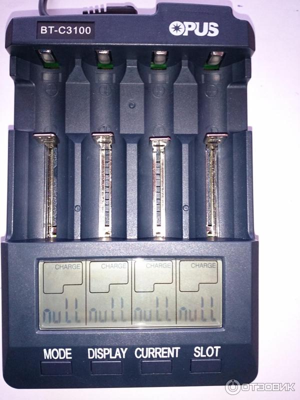 Универсальное интеллектуальное зарядное устройство OPUS BT-C3100 v 2.2 фото