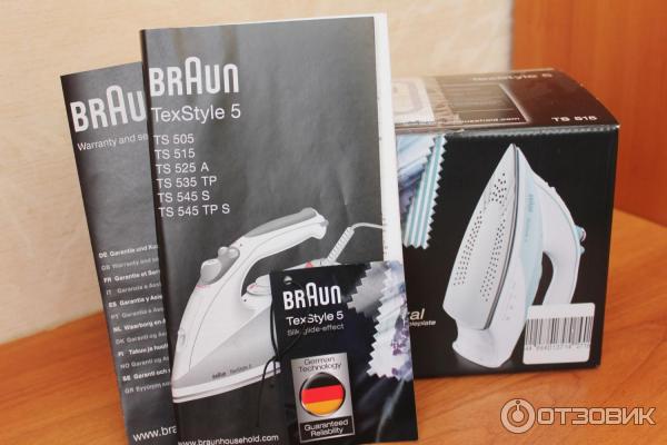 Утюг Braun TexStyle 5 фото