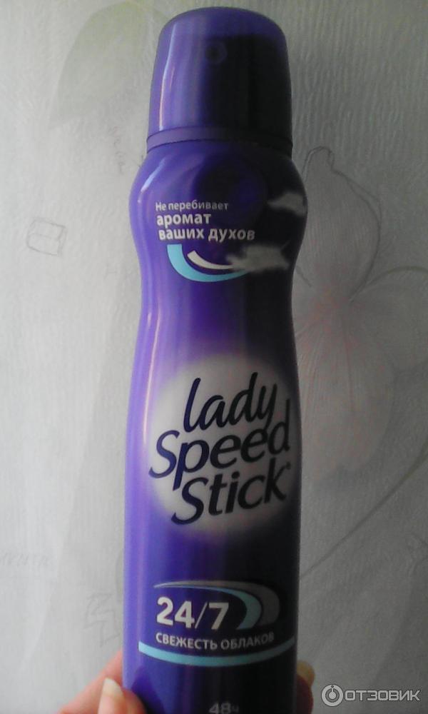 Дезодорант - антиперспирант спрей Lady Speed Stick Свежесть облаков фото