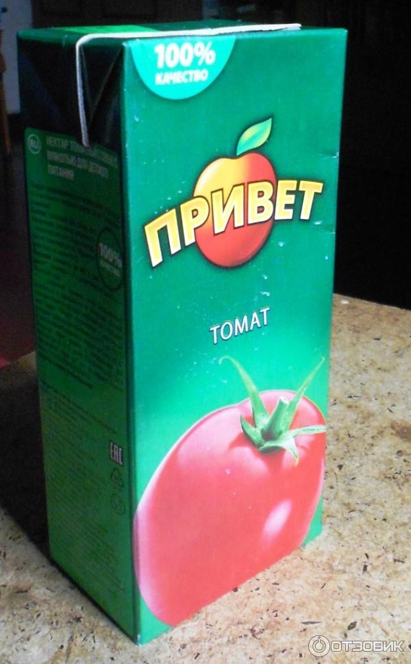 Нектар томатный Привет