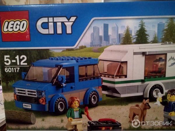 Конструктор Lego City Фургон и дом на колесах 60117 фото