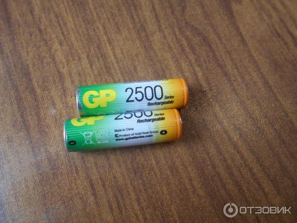 Аккумуляторная батарея GP AA 2500 mAh фото