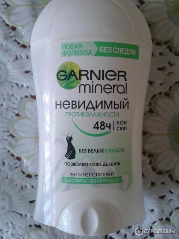 Антиперспирант Garnier mineral невидимый против влажности фото