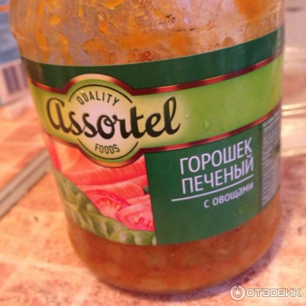 Горошек печеный с овощами Assortel фото