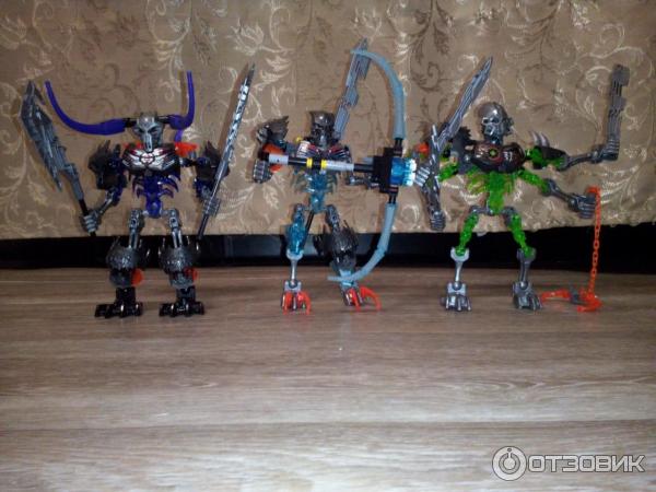 Комбо-модель Lego Bionicle Леденящий Череп (70791) + Череп-Рассекатель (70792) + Череп-Крушитель (70793) фото