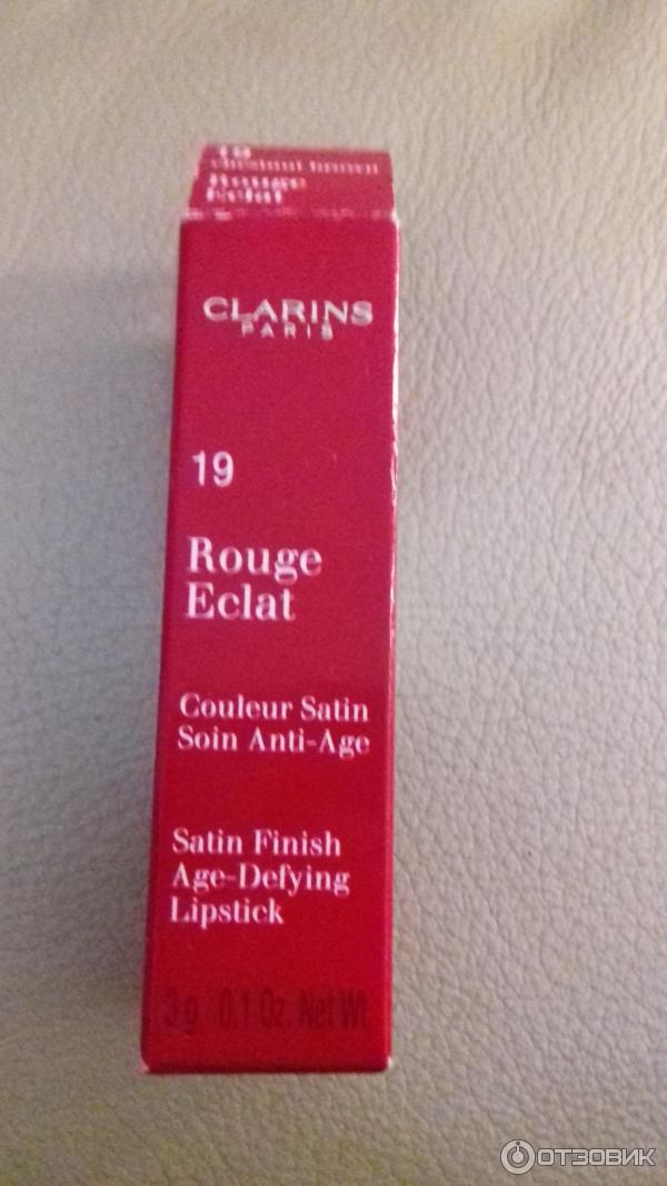 Губная помада Clarins Rouge Eclat фото