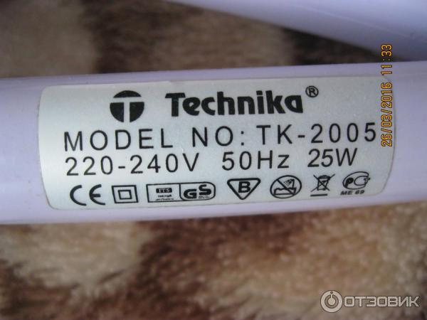 Прибор для выпрямления и гофрировки волос Technika TK-2005 фото