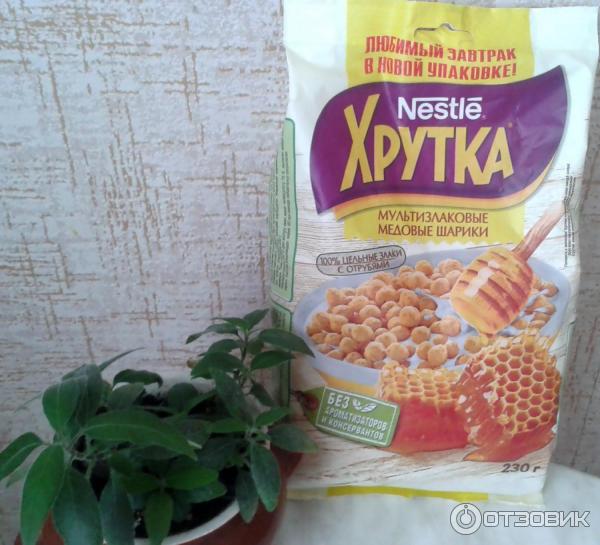 Медовые шарики Nestle Хрутка фото