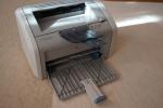 Лазерный принтер HP LaserJet 1020 фото