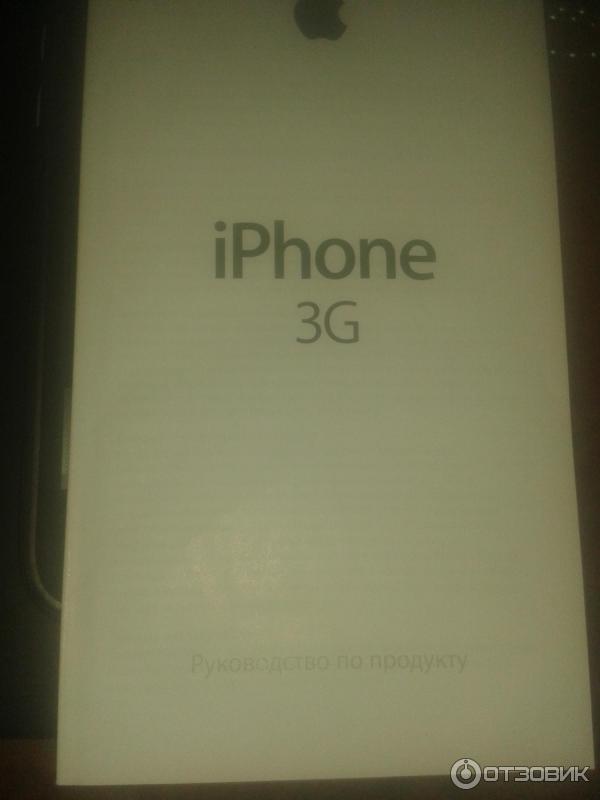 Смартфон Apple iPhone 3G фото