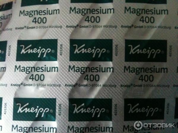 Витаминный комплекс Kneipp Magnesium 400 plus Vitamine B+C+E фото