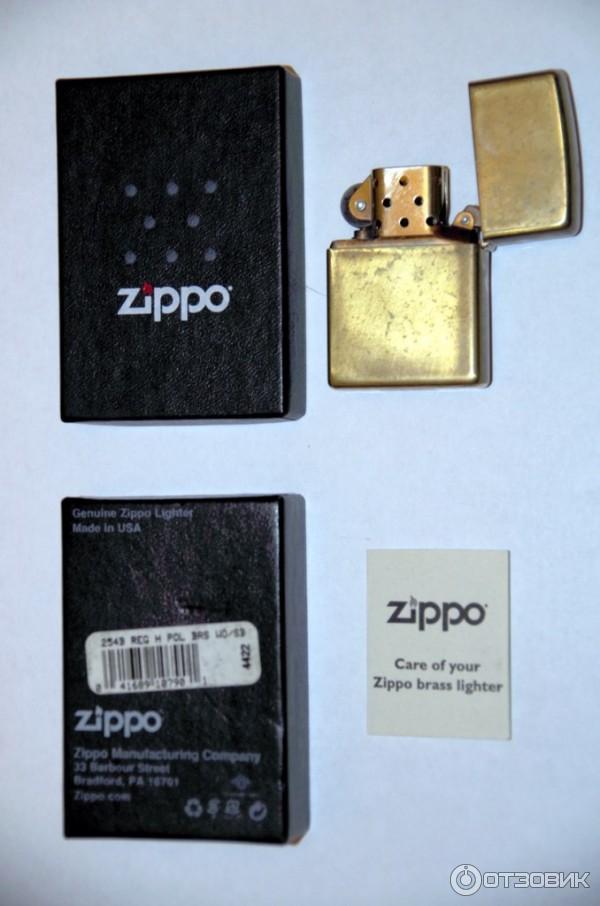 Зажигалка Zippo фото