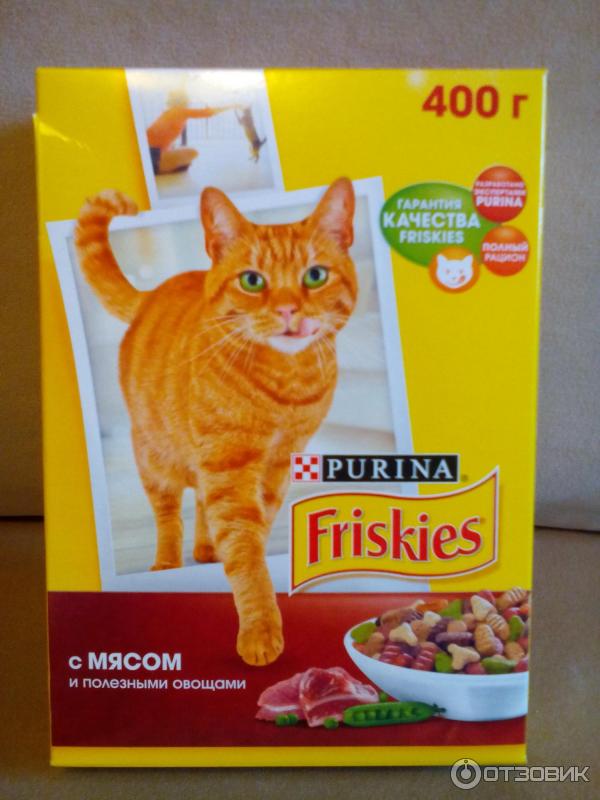 Сухой корм для кошек Purina Friskies фото