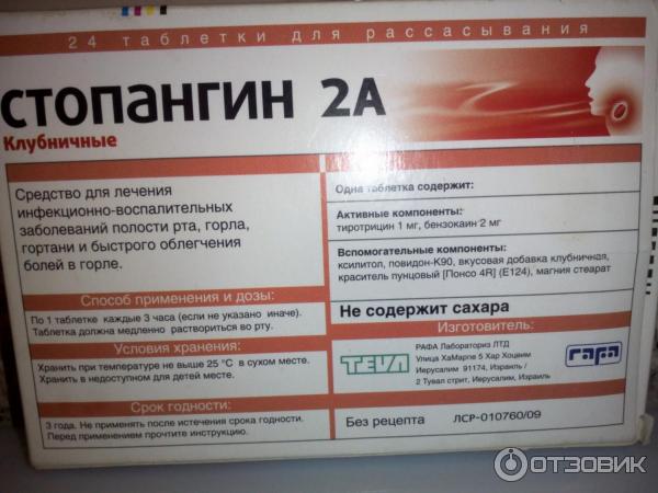 Стопангин Цена