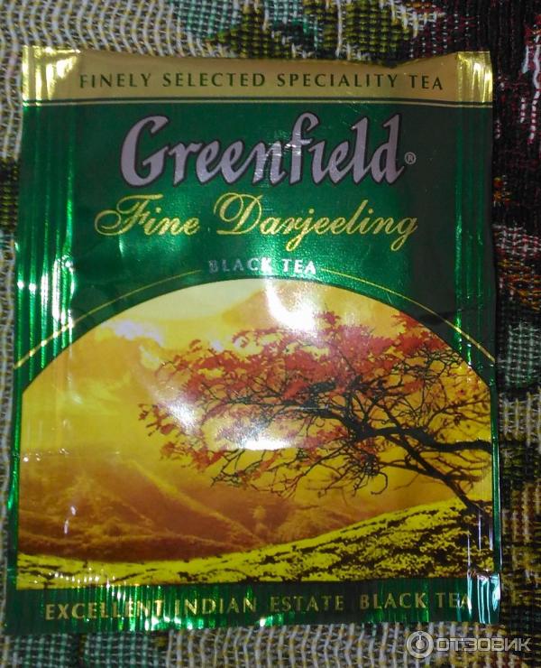 Чай Greenfield Fine Darjeeling фото