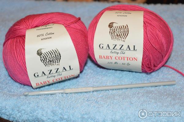 Пряжа Gazzal Baby Cotton