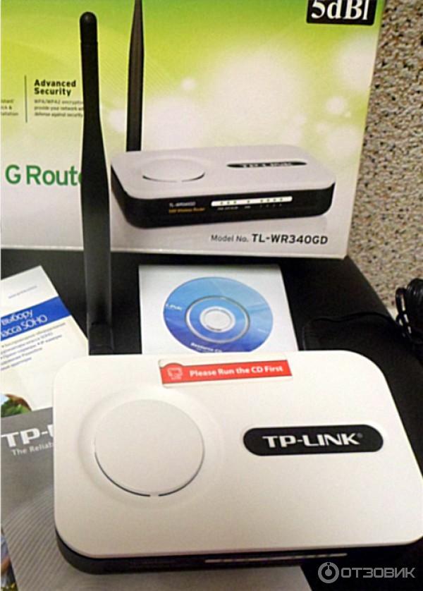 Маршрутизатор TP-Link TL-WR340GD фото